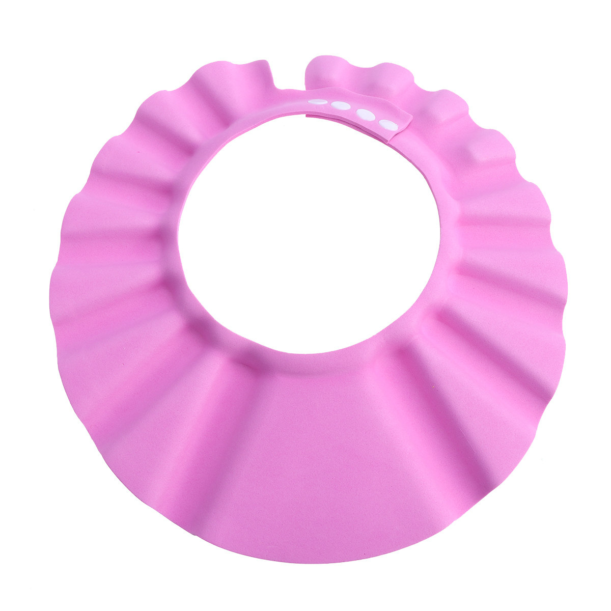 Maternity Wear - Pink Adjustable Waterproof Baby Shower Cap