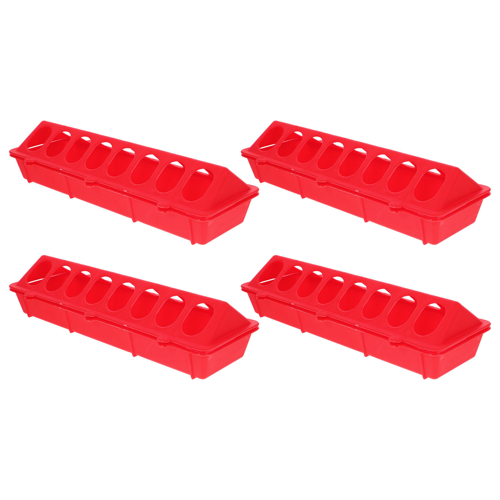 4Pcs Poultry Feeder Plastic Fl - Feeding recension och pris