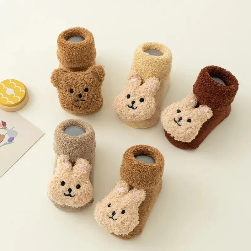 Autumn and Winter Fashion Simp - Unisex Baby Socks Non Slip recension och pris
