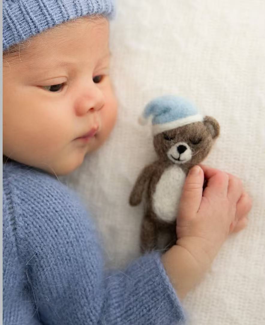 Newborn Baby Knitted Romper an - Infant Photography Props Outfit recension och pris