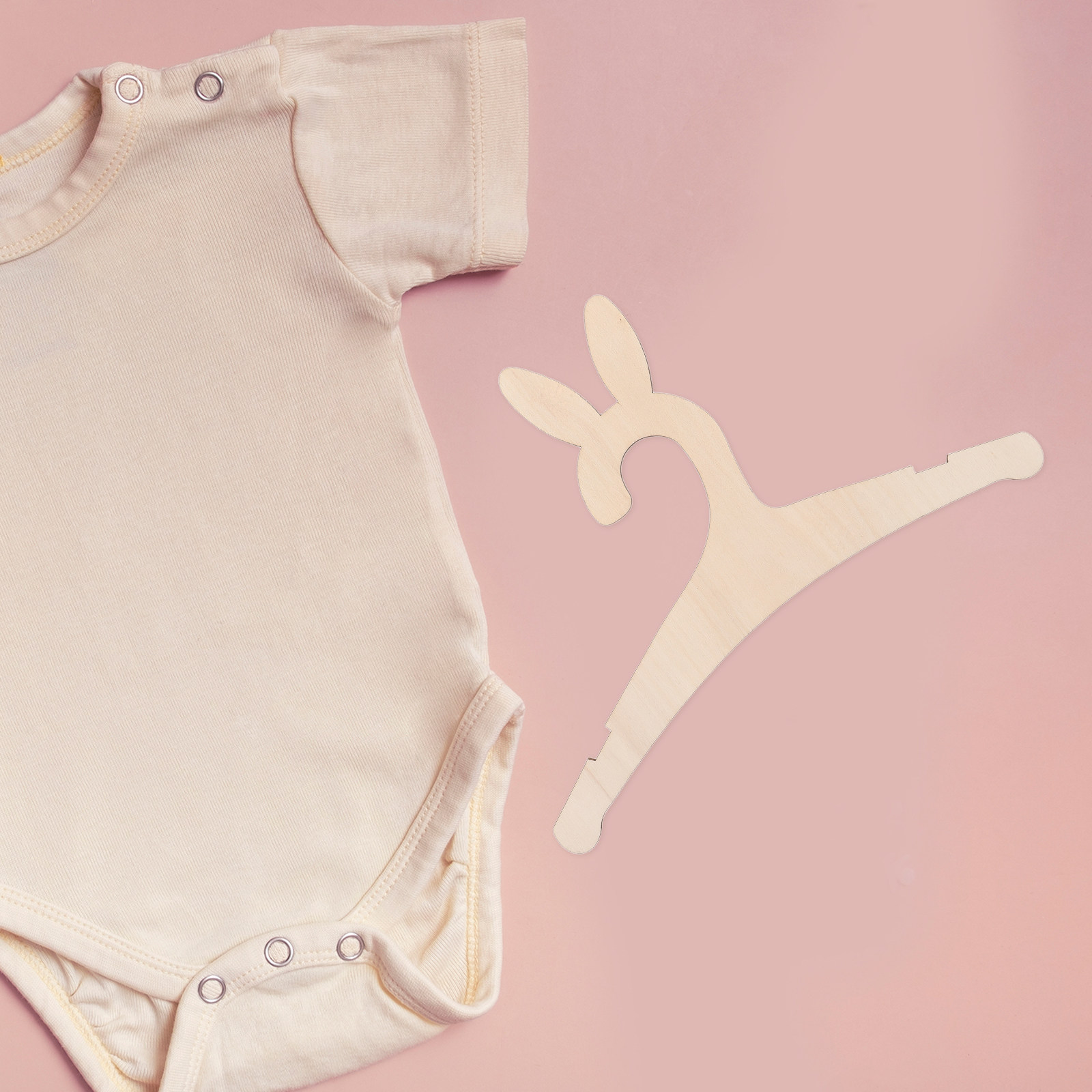 Wooden Baby Clothes Hangers 5  - Baby Clothes recension och pris